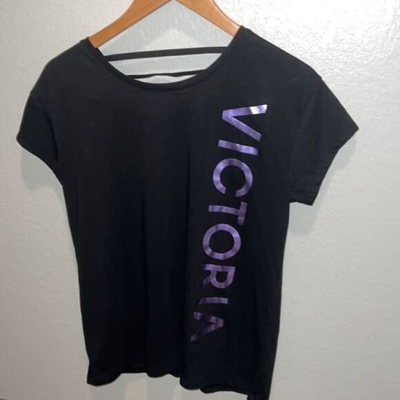 VICTORIA SPORT by VS open back t shirt. - Picture 1 of 5